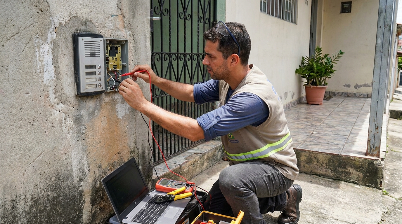 Reparo de interfone em Belém‑PA